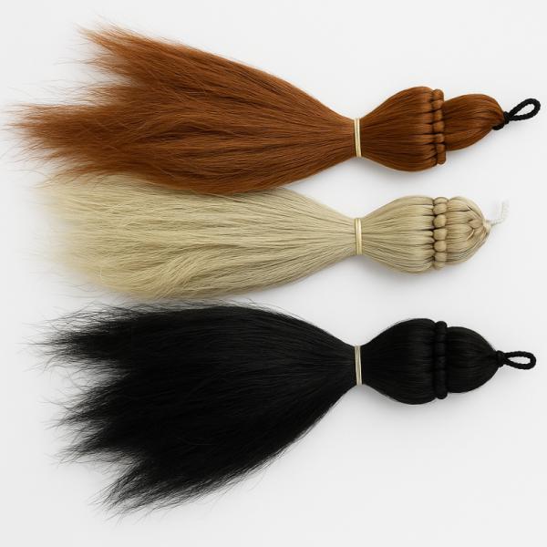 Mane Tail & Forelock Set White