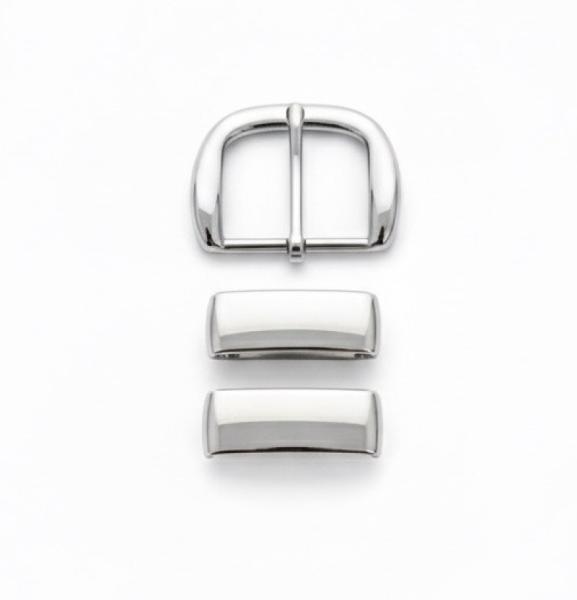 Buckle Set 38mm - Chrome