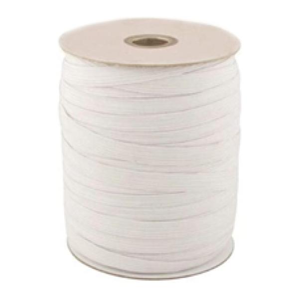 Elastic 12mm Flat (200M roll)