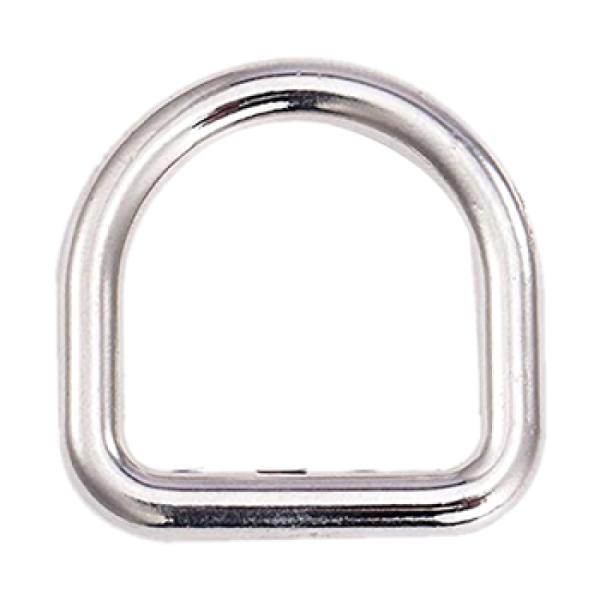 Dee Ring 12mm x 2.5mm Nickel Plated
