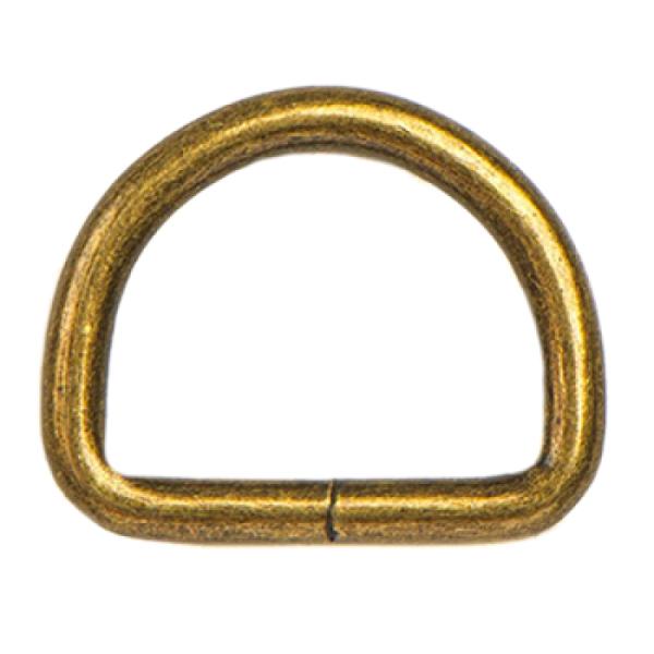 Dee Ring 16mm Solid Brass
