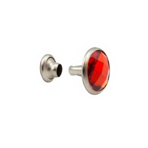 Synthetic Rivet Coral Stone 6mm (Pkt10)