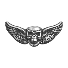 Concho Skull & Wings