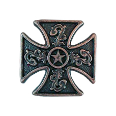 Concho Maltese Cross