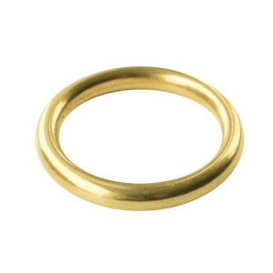 Ring Round 25mm x 4mm Brass Plated
