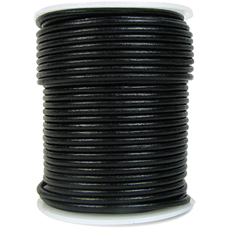 Leather Cord Round 1mm (Metre)