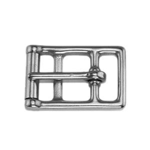 Buckle 25mm Stainless Barred Girth with Roller